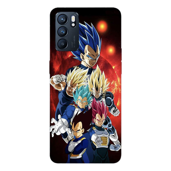 Coque Oppo Reno6 5G Vegeta Evolution