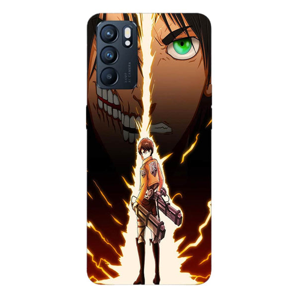 Coque Oppo Reno6 5G Attaque des Titans