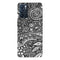 Coque pour Oppo Reno6 5G Aztec bw handmade
