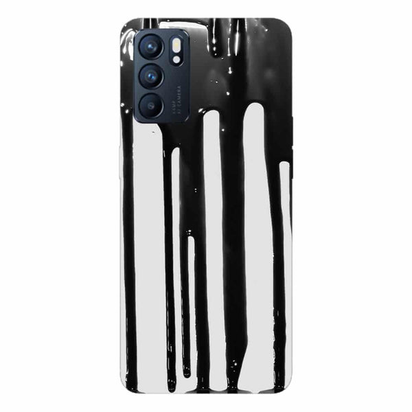 Coque pour Oppo Reno6 5G Black Blood