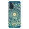 Coque pour Oppo Reno6 5G Blue organic boho mandala