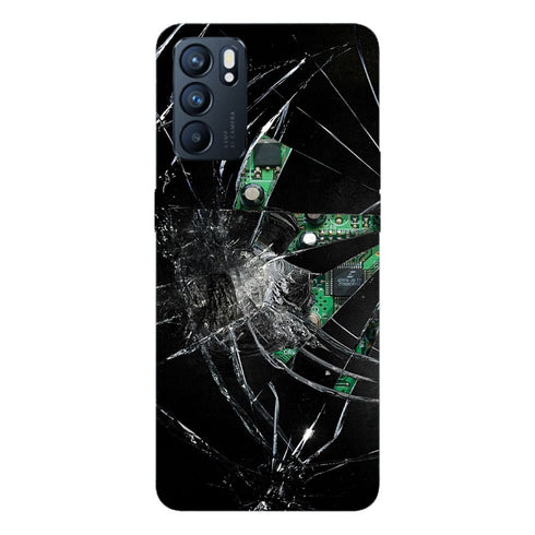 Coque Oppo Reno6 5G Broken Phone