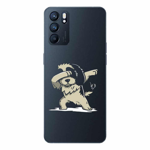 Coque Oppo Reno6 5G Dog shih tzu dabbing