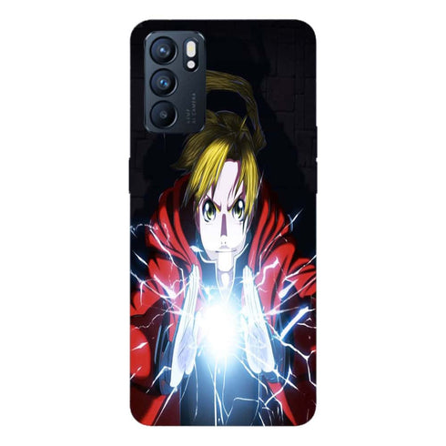 Coque Oppo Reno6 5G Edward Full Metal Alchemist