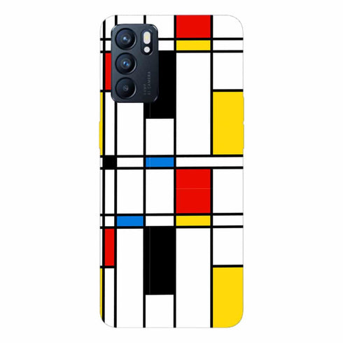 Coque pour Oppo Reno6 5G Geometric abstract