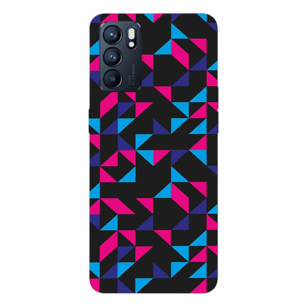 Coque pour Oppo Reno6 5G Geometrisk Middle