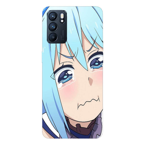 Coque Oppo Reno6 5G Konosuba Sad