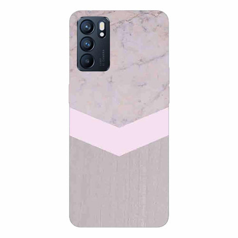 Coque Oppo Reno6 5G Marbre Candy Bar