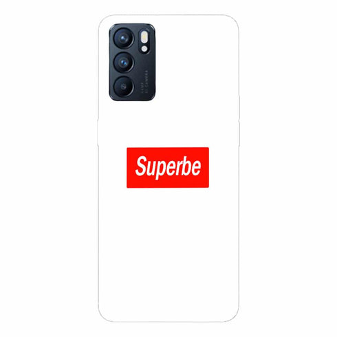 Coque Oppo Reno6 5G Message Humour Supreme Parody