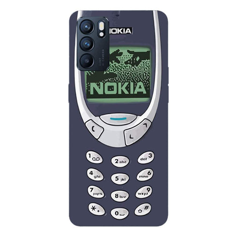 Coque Oppo Reno6 5G Nokia retro