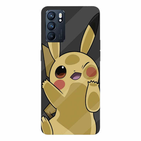 Coque Oppo Reno6 5G Pikachu Lock Screen