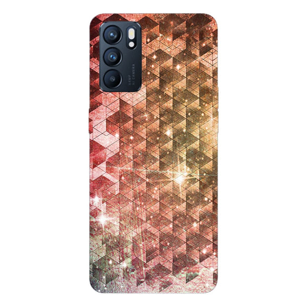 Coque pour Oppo Reno6 5G Spheric Cubes