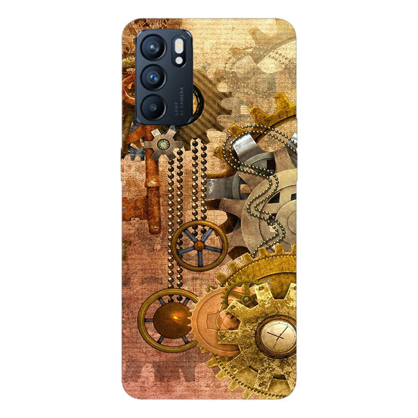 Coque pour Oppo Reno6 5G Steampunk