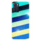 Coque pour Oppo Reno6 5G Striped colorful glitter