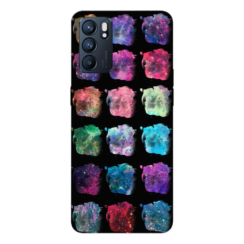 Coque Oppo Reno6 5G Watercolor Space
