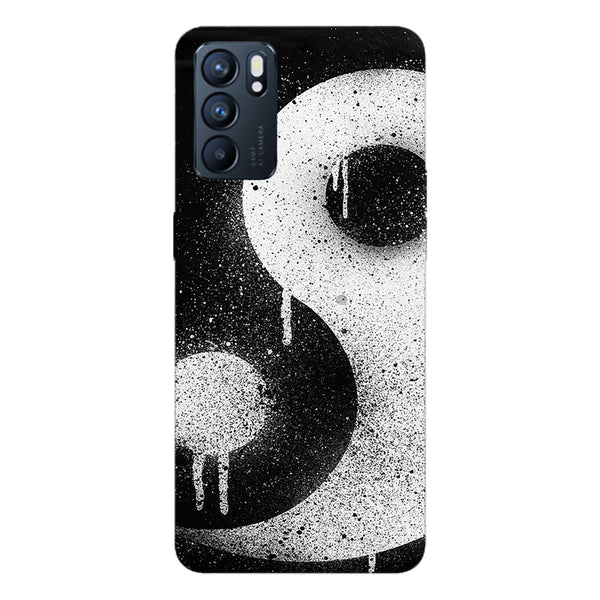 Coque Oppo Reno6 5G Ying Yang Paint
