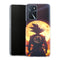 idée cadeau manga personnalisé coque pour téléphones Oppo design Sangoku silhouette