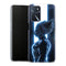 Coque personnalisée Oppo Manga premium, design Vegeta puissance, collection Dragon Ball noir et Blanc