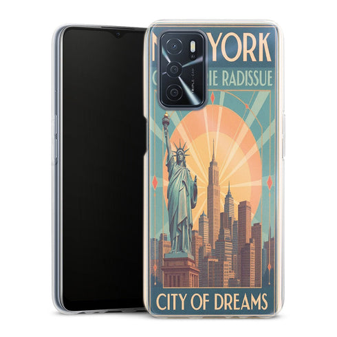 Poster New York Vintage | Coque Oppo