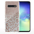Coque en Plexiglass Samsung S10 motif Leopard Strass