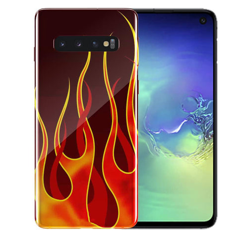 Princesse des flammes rouges, Coque S10 en Plexiglas