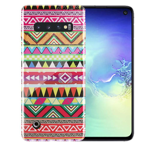Coque Plexiglass de téléphone Samsung S10 motif Tribale Girlie
