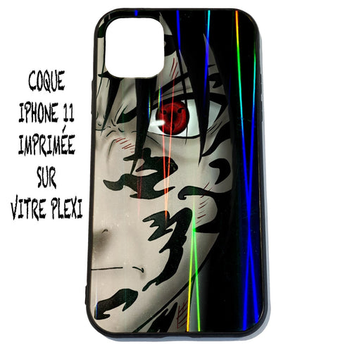 Coque Plexiglass iPhone 11 Sasuke Sharingan