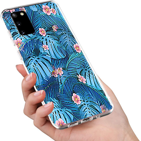 Feuillage | Coque samsung galaxy S20 jungle | S20 Plus, S20 Ultra, Protection portable, Plexi-Glass, Silicone, Motif Fleurs et Nature MaCoquePerso