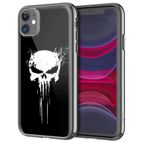Coque Punisher Skull pour iPhone, Samsung, Huawei