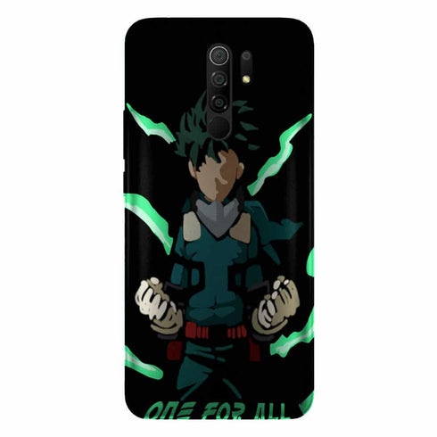 Coque Xiaomi Redmi 9 Deku One For All