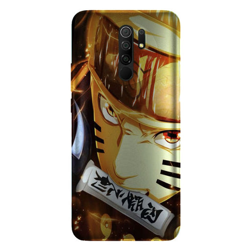Coque Xiaomi Redmi 9 Naruto Dents Serrées - MaCoquePerso