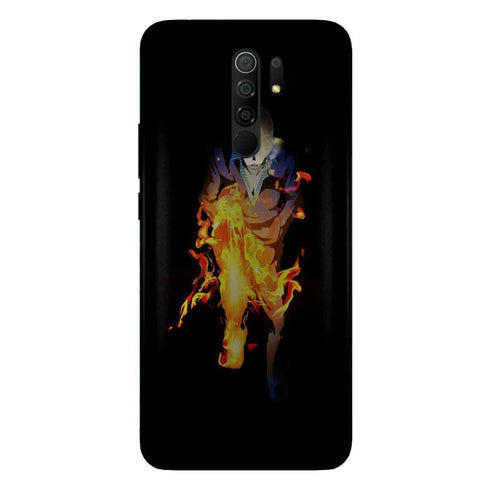 Coque Xiaomi Redmi 9 One Piece Sanji Jambe En Feu - MaCoquePerso