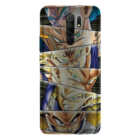 Coque Xiaomi Redmi 9 Regard Vegeta - MaCoquePerso