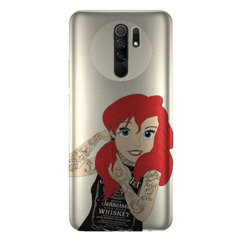 Coque Xiaomi Redmi 9 Ariel Tattoo Jack Daniels - MaCoquePerso