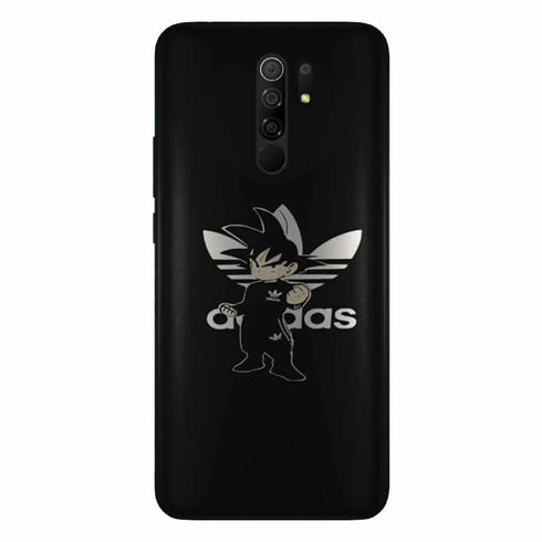 Coque Xiaomi Redmi 9 Goku Bad guy Adidas Jogging - MaCoquePerso