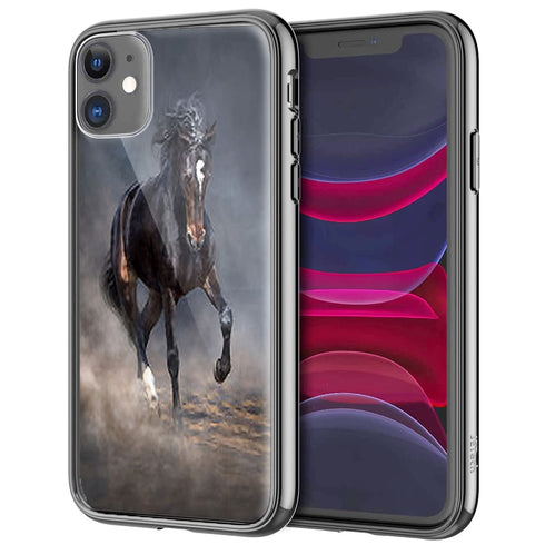 Cheval énergie, Coque pour iPhone en verre Trempé motif Rob Roy Energy
