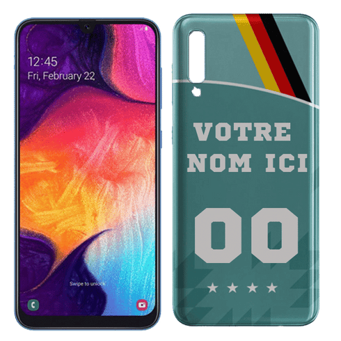 Coque Samsung A50 Foot Allemagne, a Imprimer comme le maillot de la Die Mannschaft