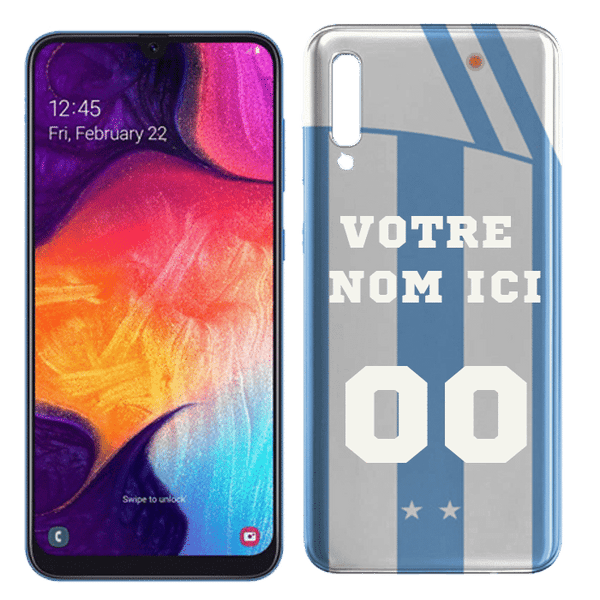 Coque Samsung A50 Foot Argentine a Personnaliser
