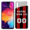 Coque Samsung A50 Foot Nice a personnaliser, style Maillot de l' OGC