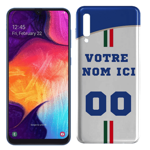 Coque Samsung A50 Foot iTalie - Housse a imprimer Squadra Azzurra