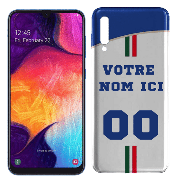 Coque Samsung A50 Foot iTalie - Housse a imprimer Squadra Azzurra