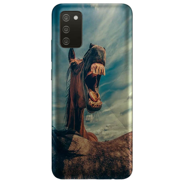 Coque Samsung Galaxy A02S Cheval Oh Yeaaah - animaux rigolos