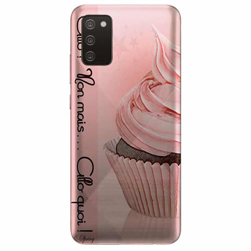 Coque Samsung Galaxy A02S Cupcake Theme féminin aesthetic
