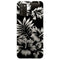 Coque Samsung Galaxy A02S fleurs sauvages noires - Fleurs Aesthetic