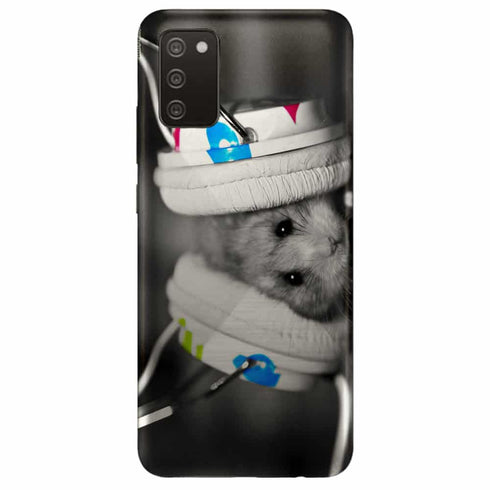 Coque Samsung Galaxy A02S funny hamster - protection portable animal