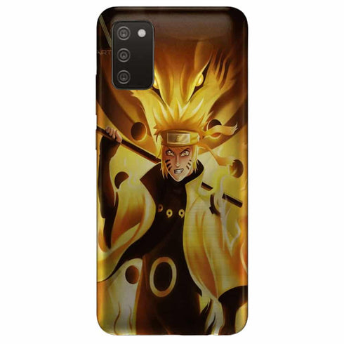 Coque A02S Naruto Chakra Kyubi