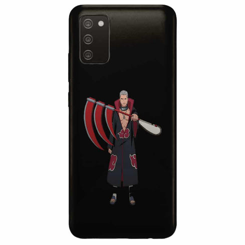 Coque Samsung Galaxy A02S antichoc naruto Hidan - Manga pas cher