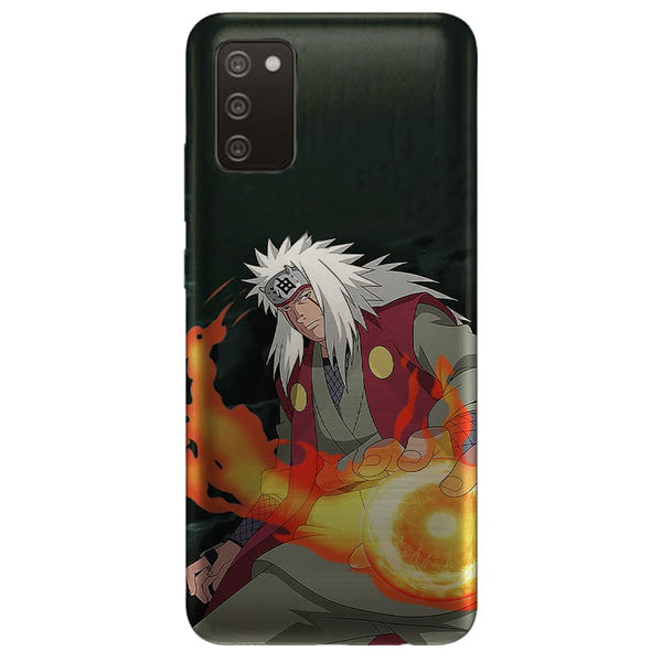 Coque Samsung Galaxy A02S design Naruto Jiraiya Rasengan - Manga Haut de Gamme