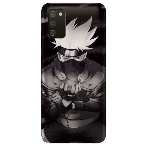 Coque Samsung Galaxy A02S silicone naruto Shikamaru Pouvoir Des Ombres - Manga Rétro