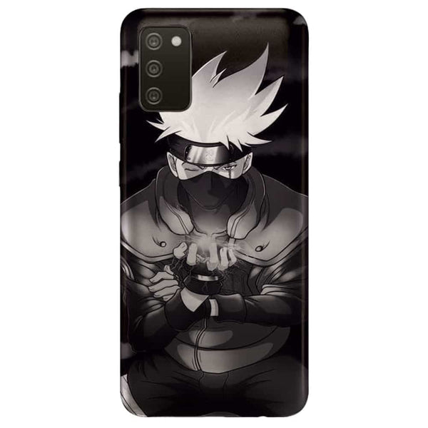 Coque Samsung Galaxy A02S silicone naruto Shikamaru Pouvoir Des Ombres - Manga Rétro